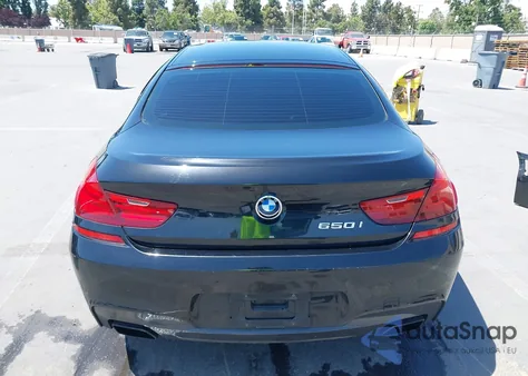 2016 BMW 650I Gran Coupe z USA, uszkodzony, nr VIN WBA6D4C52GD977458